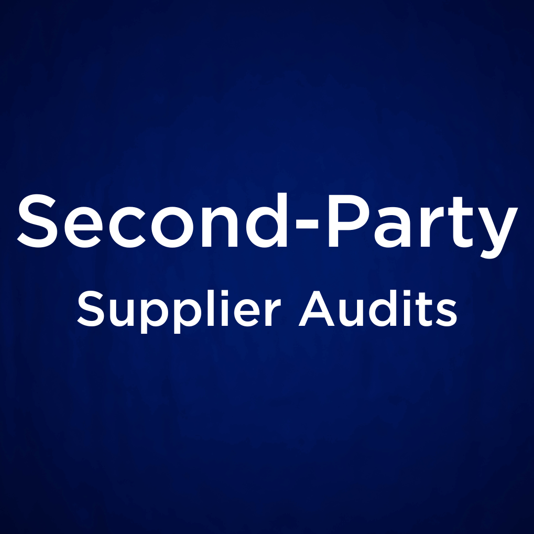 Second Party Supplier Audits