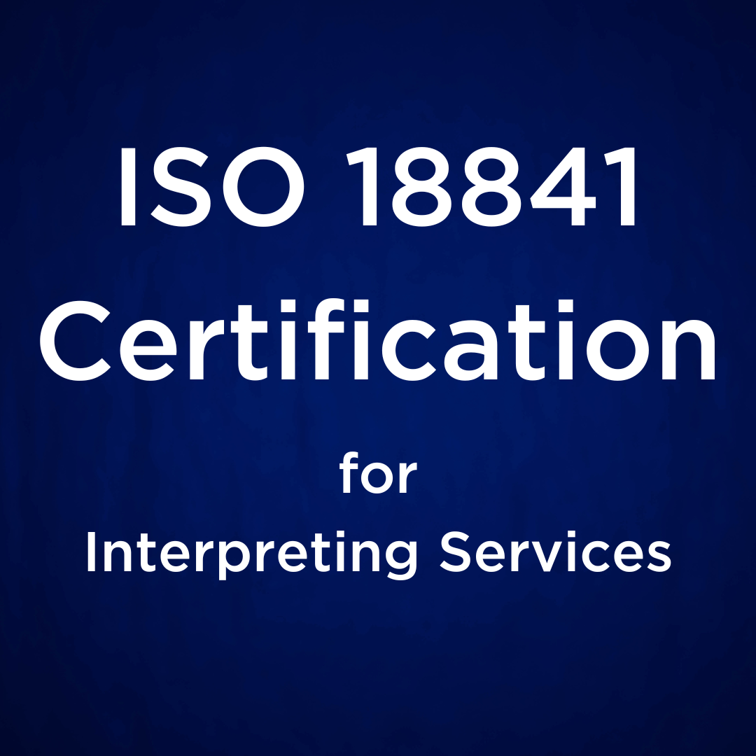 ISO 17100 Certification